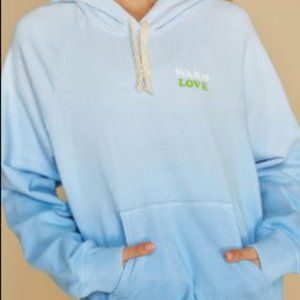 warm Gradient Blue Hoodie